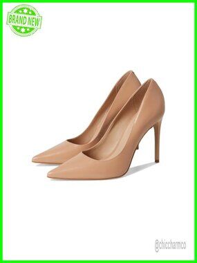 Leather Pump with 4-Inch Stiletto Heel